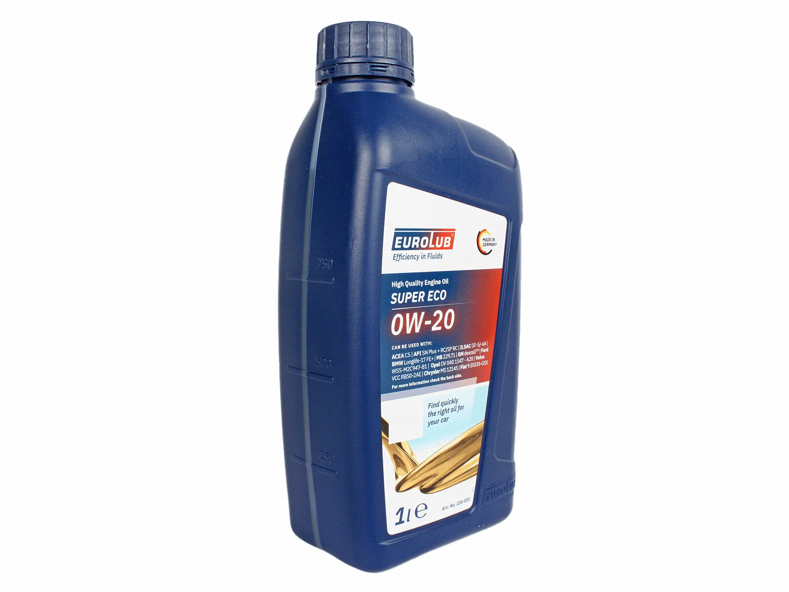 Motor Yagi Eurolub Super Eco 0W-20 1L — əlavə foto