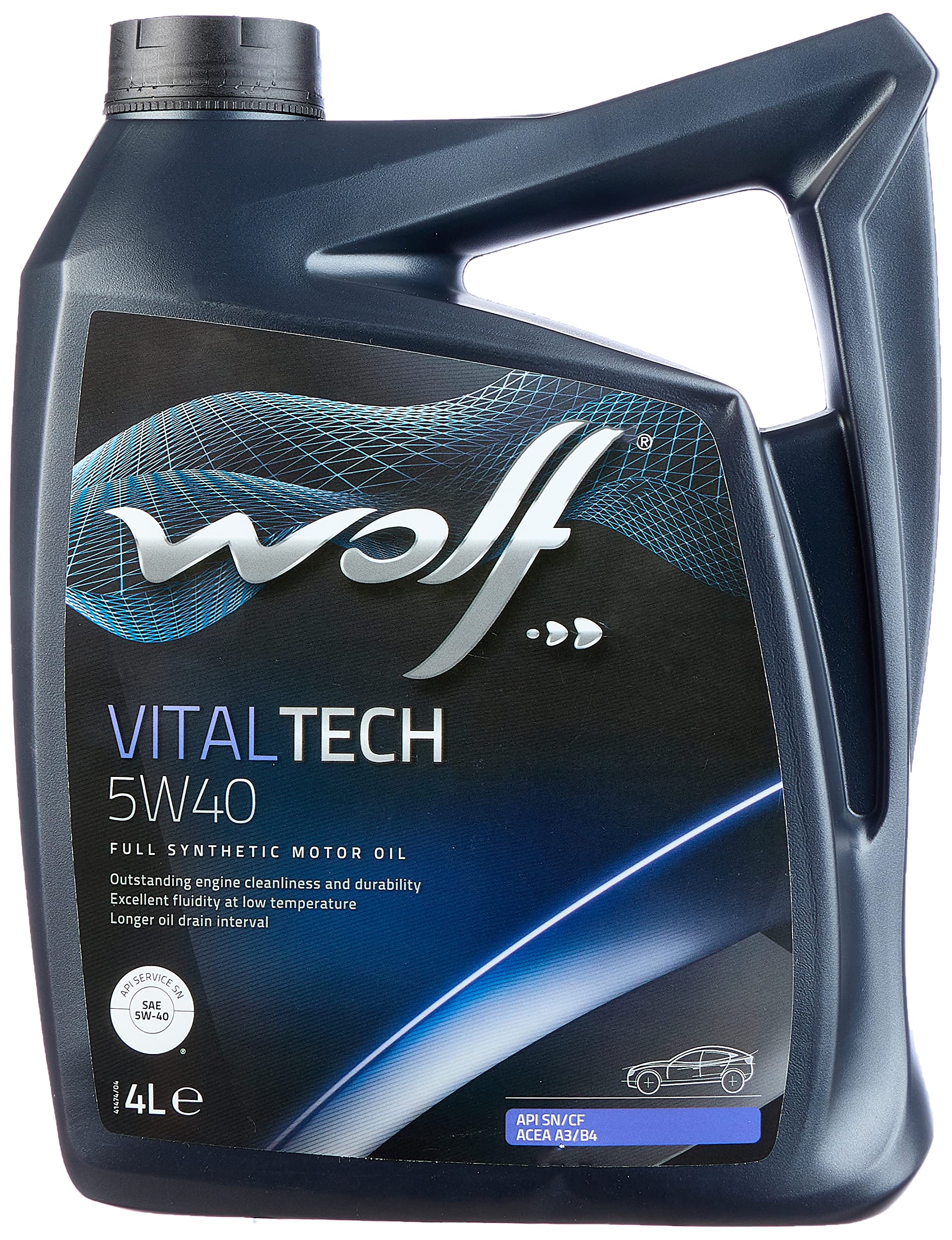 MATOR YAGI WOLF VITALTECH SAE 5W-40 API SN/CF 4L