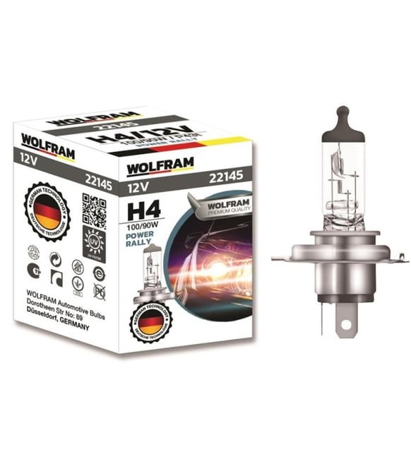 LAMPA H4 12V (100/90W)