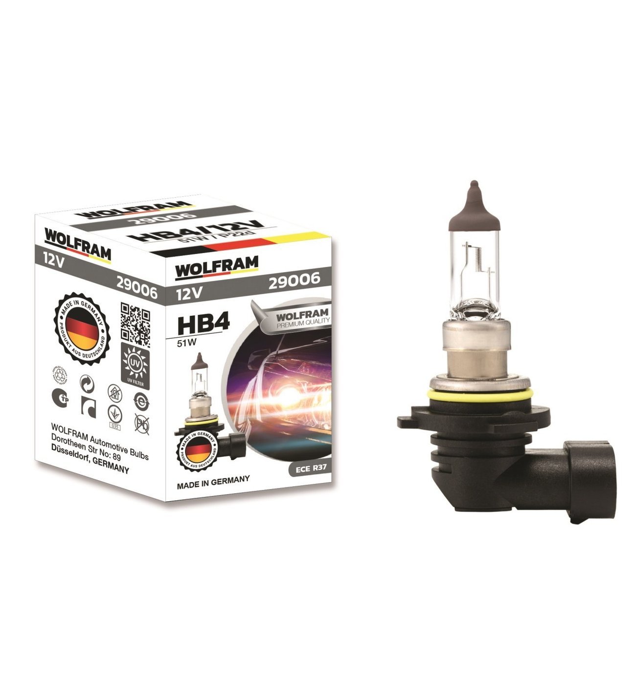 LAMPA 9006 HB4 (12V/51W)