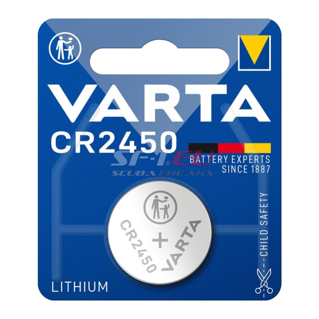 PULT BATAREYA VARTA LITHIUM 3V CR2450 — foto