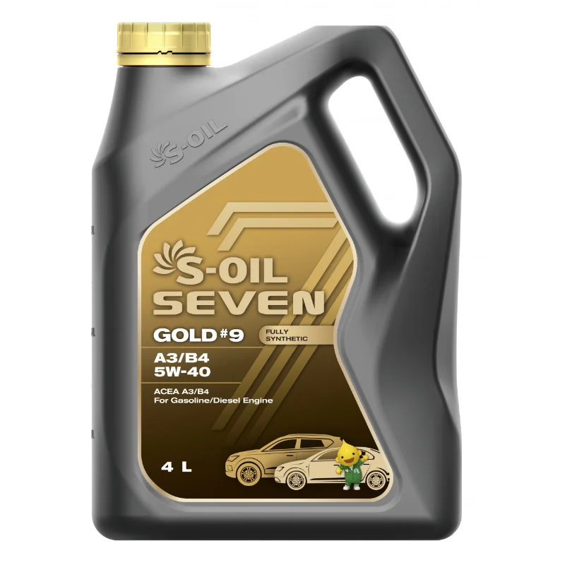 Mator Yagi S-Oil Seven Gold 9 A3/B4 5W-40 1L — S-OIL
