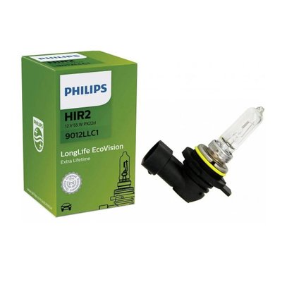 LAMPA PHILIPS LONGLIFE ECOVISION 9012 55W 12V (HIR2) — foto