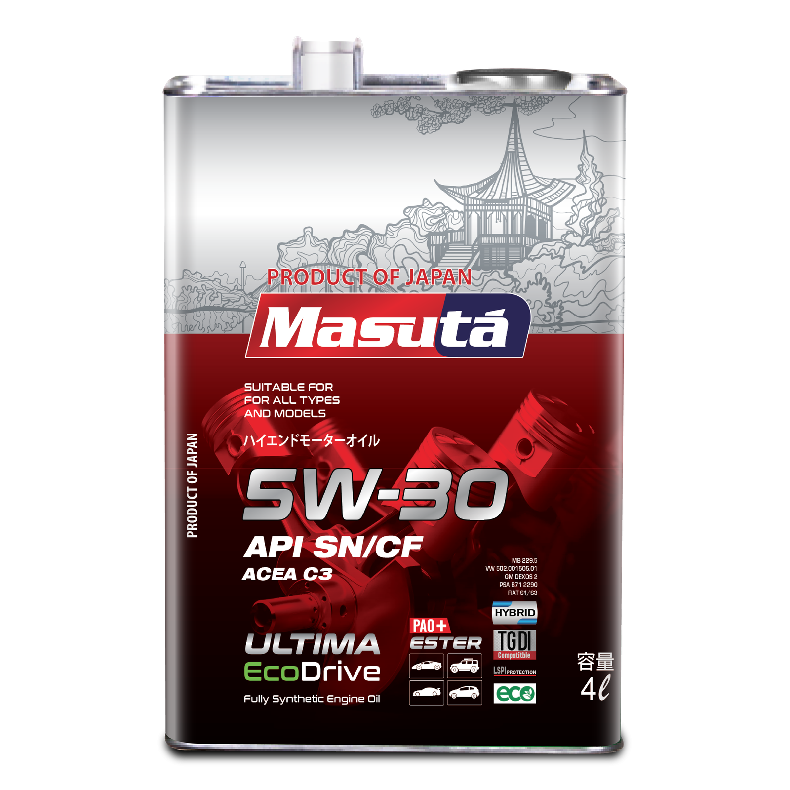 MATOR YAGI MASUTA C3 5W-30 1L