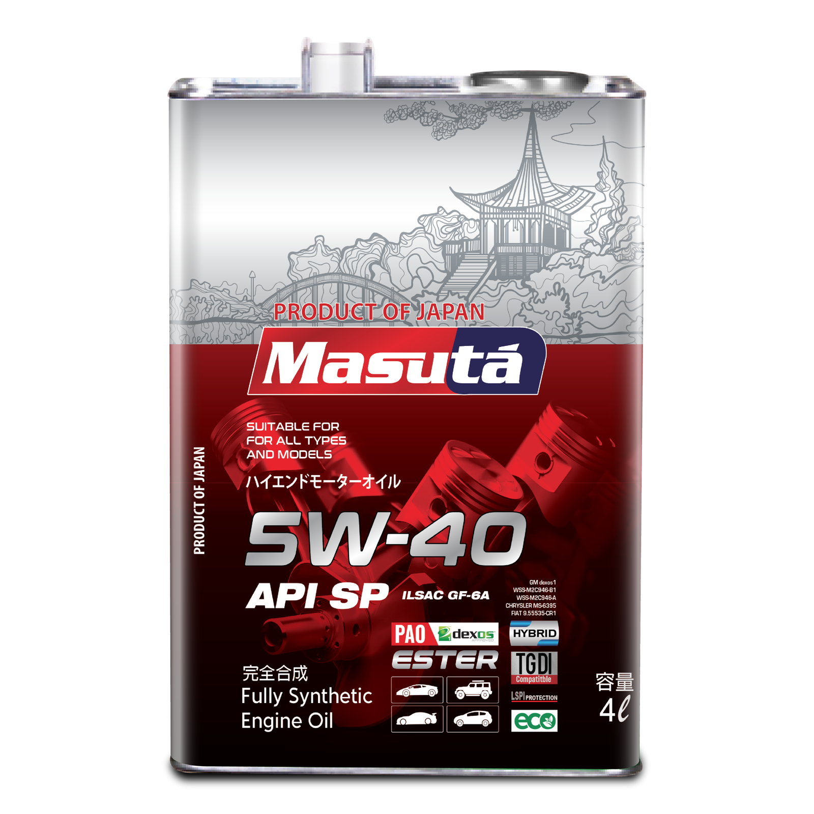 MATOR YAGI MASUTA 5W-40 1L