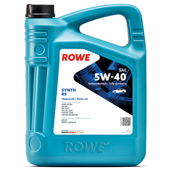 MOTOR YAGI ROWE HIGHTEC SYNTH RS SAE 5W-40 5L