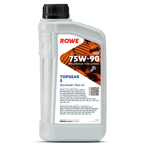 Korobka Yagi Rowe Hightec Topgear Sae 75W-90 S 1L — ROWE