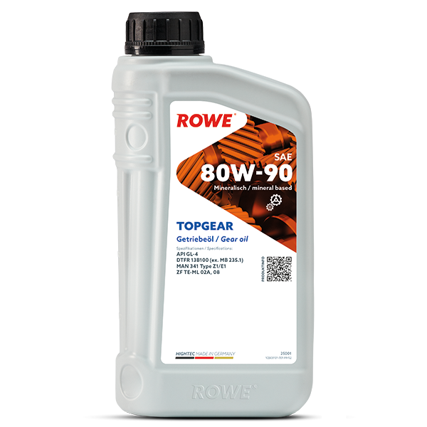 Korobka Yagi Rowe Rowe Hightec Topgear Sae 80W-90 1L — ROWE