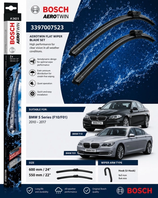Sotka Suse Silen Aerotwin 650Mm/450Mm Ar523S Bmw F10 — BOSCH