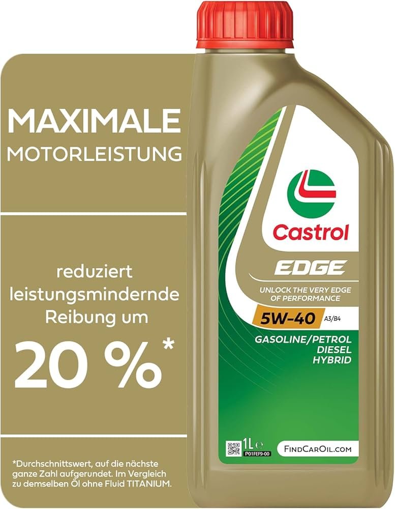 Mator Yagi Castrol Edge A3/B4 5W-40 1L