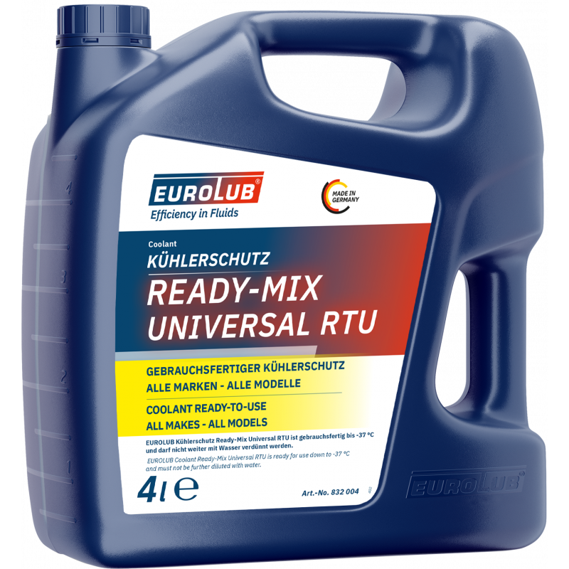 Antifriz Eurolub Concantrate Ready Mix Universal Rtu 4L — EUROLUB