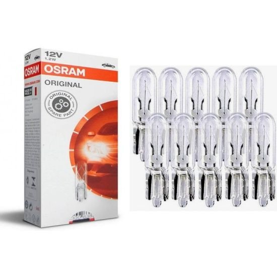 Lampa W1,2W 12V 1,2W (W2X4,6D) — OSRAM
