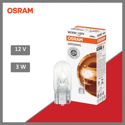 Lampa W3W 3W 12V (W2.1X9.5D Unv1) — OSRAM