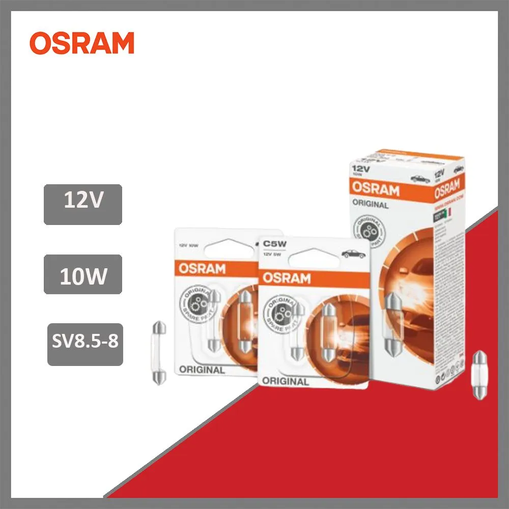 Lampa C10W 10W 12V (Sv8.5-8 Unv1) — OSRAM