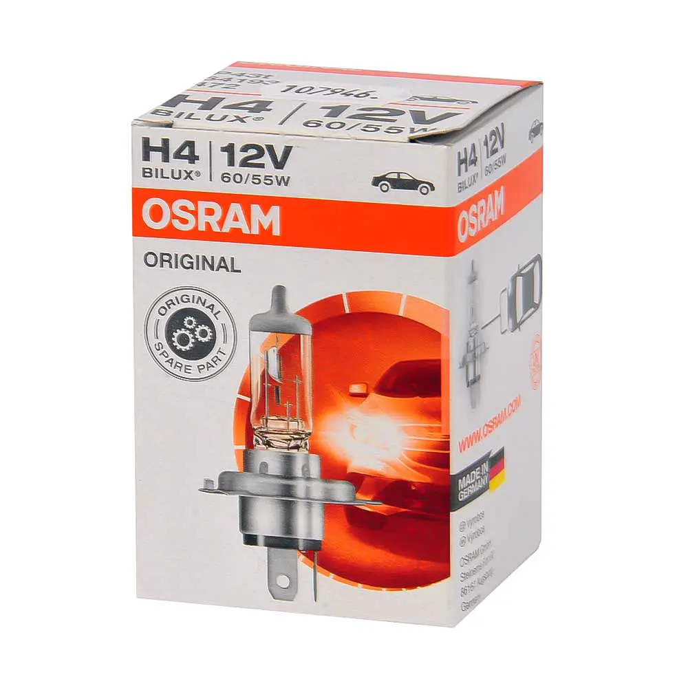 Lampa H4  60/55W 12V (P43T 10X10X1 Br)