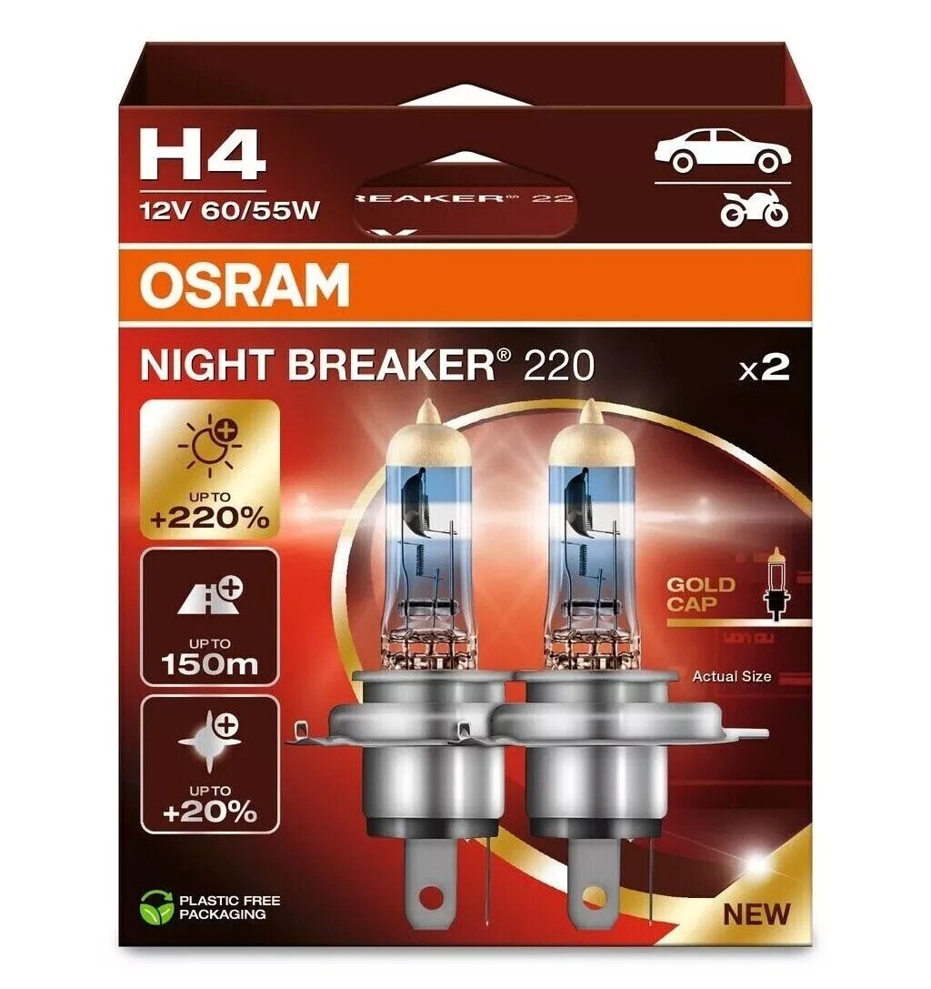 Lampa H4 60/55W 12V (P43T Fs1) — OSRAM