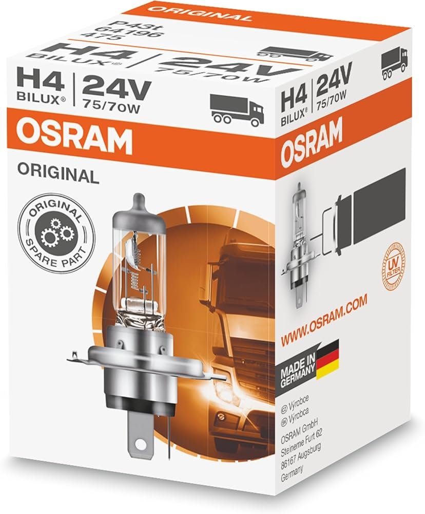 Lampa 24 H4 75/70W (P43T-38) — OSRAM