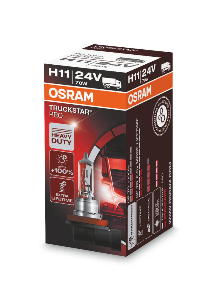 Lampa H11 24V 70W (Pgj19-2)