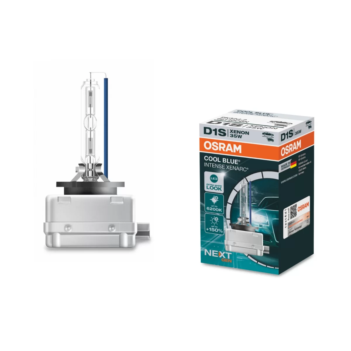 Lampa D1S 35W Pk32D-2 (4X1 2B) — OSRAM əsas şəkil