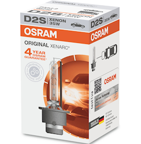 Lampa D2S 35W (P32D-2 4X1) — OSRAM əsas şəkil
