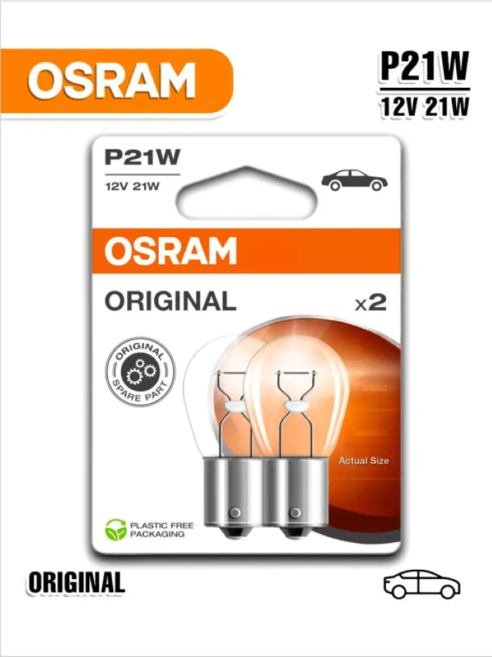 Lampa P21W 21W 12V (Ba15S)