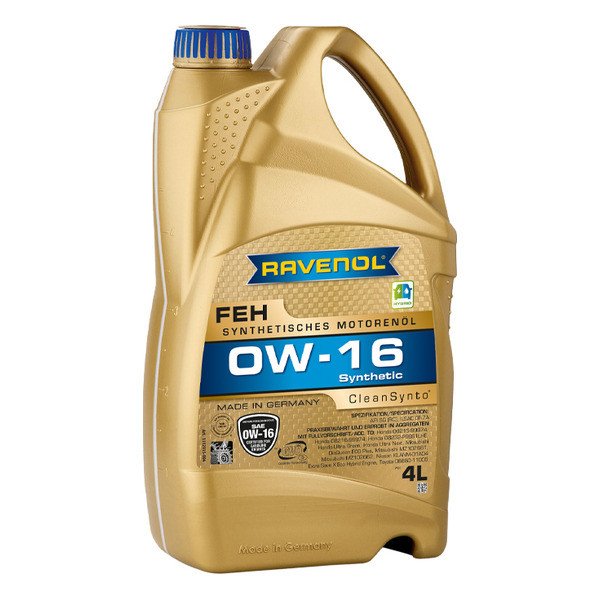 Mator Yagi Ravenol Feh 0W-16 4L — RAVENOL