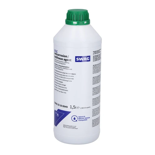 Antifiriz Concentrate Yasil 1.5L