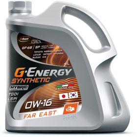 MATOR YAGI G-ENERGY 0W-16 4L — G-ENERGY