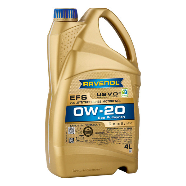 Mator Yagi Ravenol Efs 0W-20 4L — RAVENOL əsas şəkil