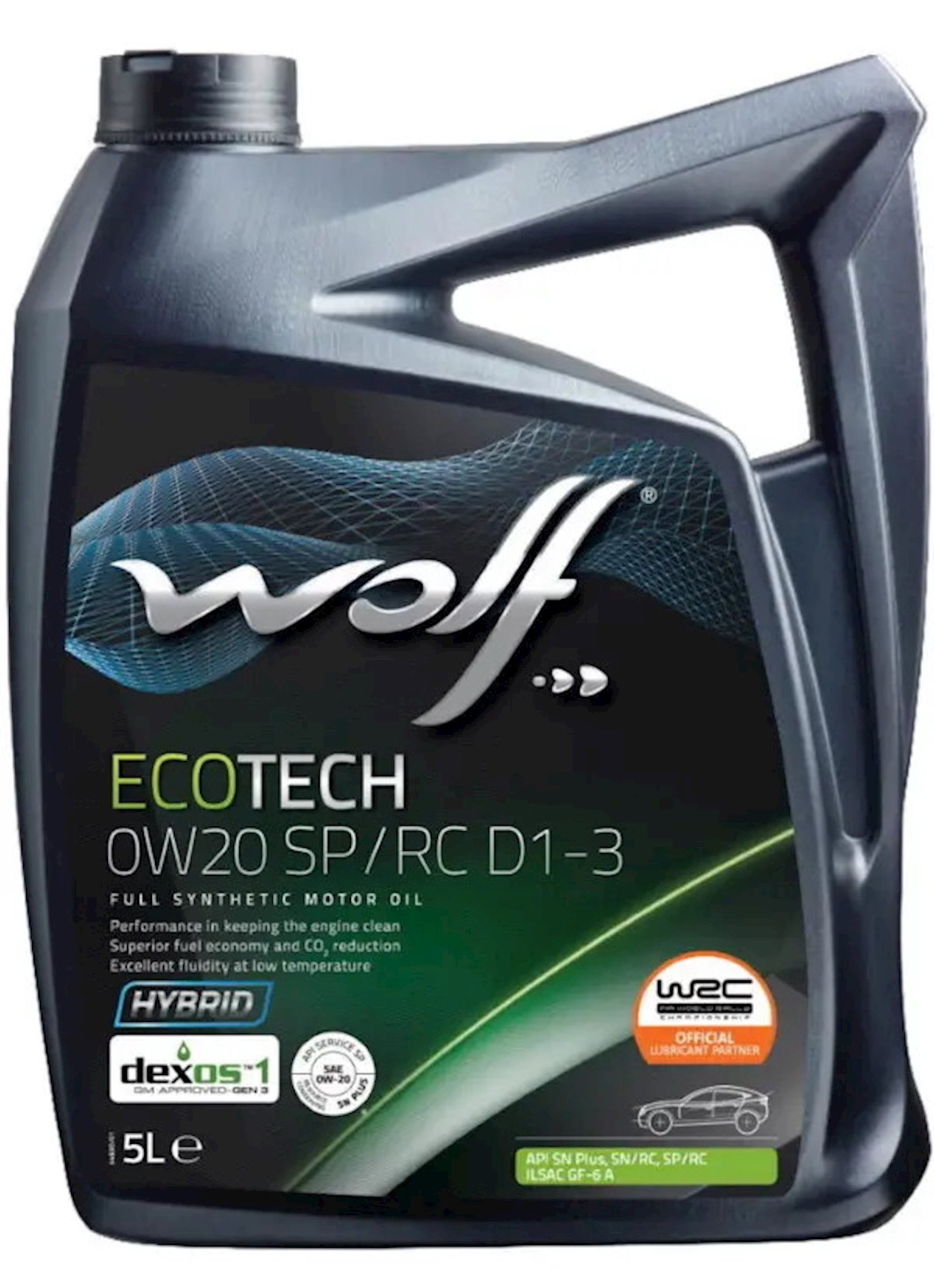 MATOR YAGI WOLF ECOTECH 0W-20 5L — foto